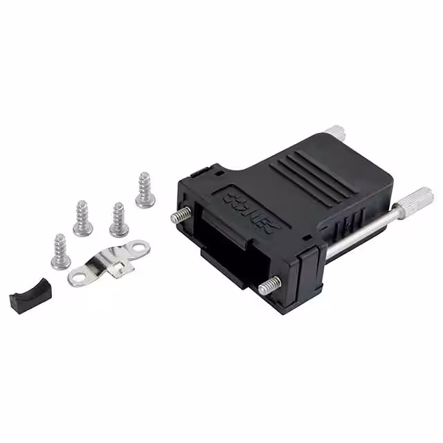 165X13509X Conec  Carcasas traseras para conectores D-Sub en forma de D